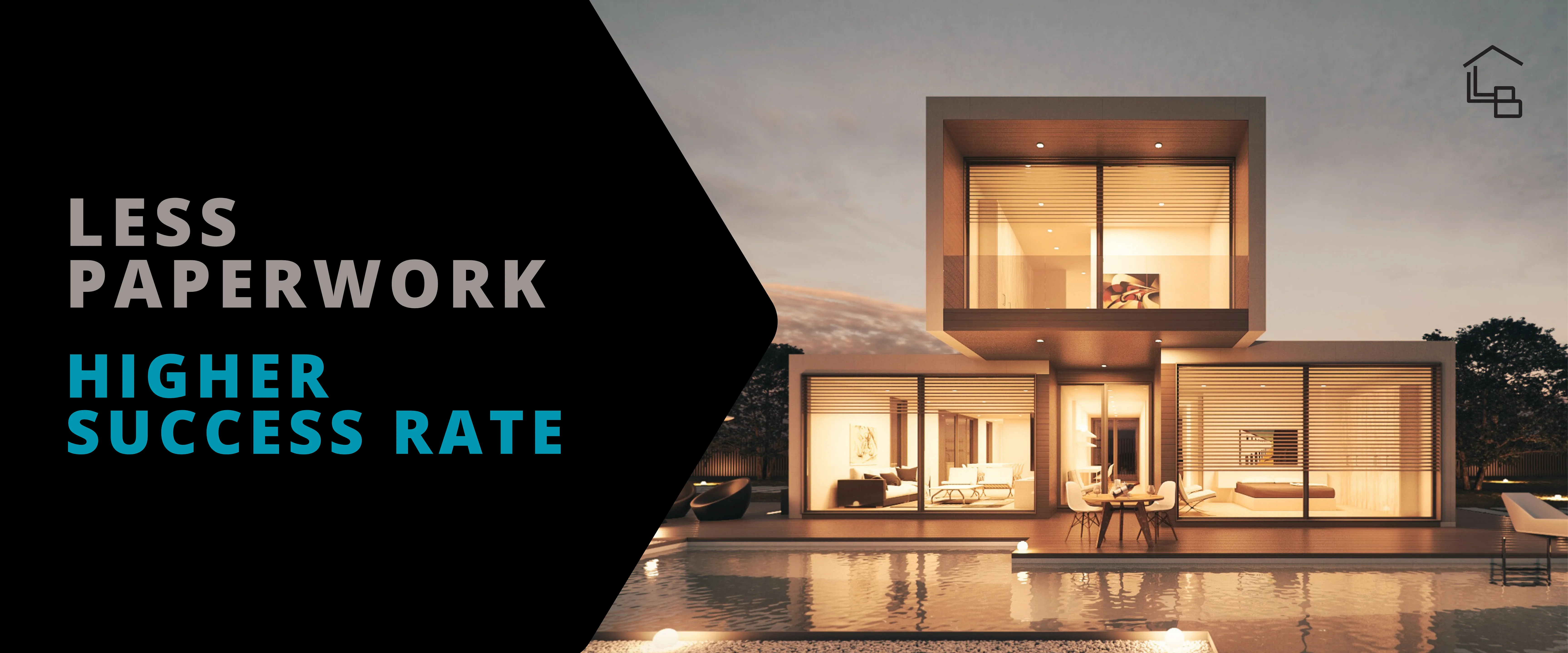 Photo of a modern home which suggest you can afford your dream home with loanbrokers helps